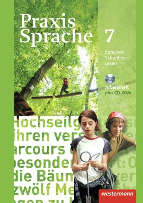 Cover: 9783141217872 | Praxis Sprache 7. Arbeitsheft mit CD-ROM. Allgemeine Ausgabe | Herzog